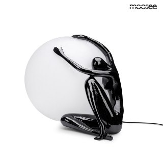 Moosee MOOSEE lampa stołowa UOMO 50 czarna