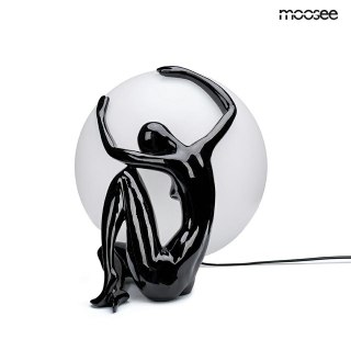 Moosee MOOSEE lampa stołowa UOMO 50 czarna