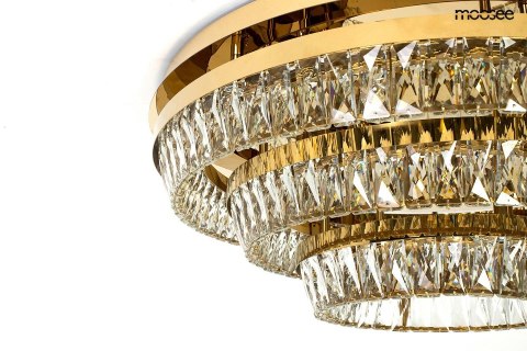 Moosee MOOSEE lampa sufitowa / plafon SAVOY 3 złota