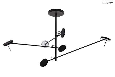 Moosee MOOSEE lampa wisząca BOBBIE 3 czarna