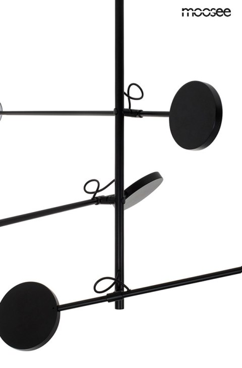 Moosee MOOSEE lampa wisząca BOBBIE 3 czarna
