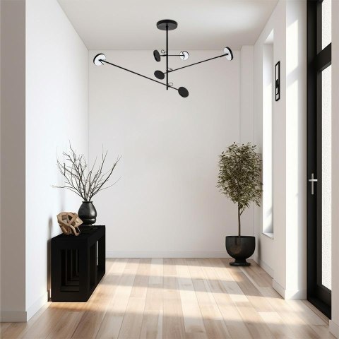 Moosee MOOSEE lampa wisząca BOBBIE 3 czarna