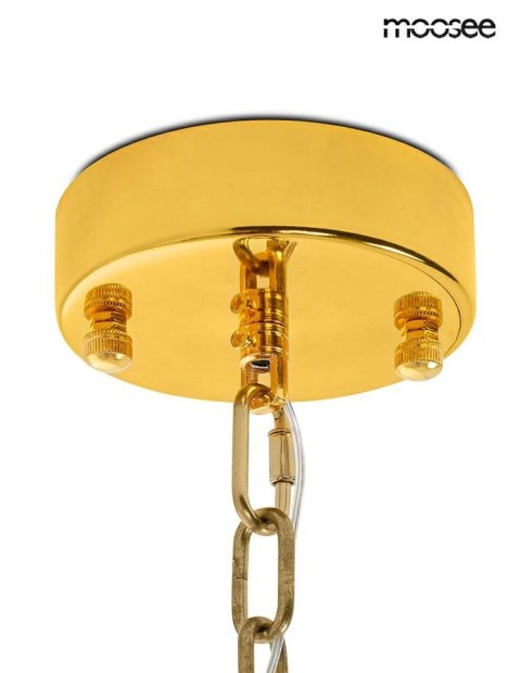Moosee MOOSEE lampa wisząca IMPERO złota