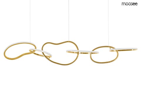 Moosee MOOSEE lampa wisząca JAZZ 6 złota