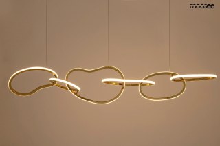Moosee MOOSEE lampa wisząca JAZZ 6 złota