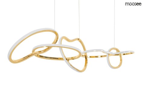 Moosee MOOSEE lampa wisząca JAZZ 6 złota