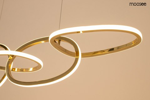 Moosee MOOSEE lampa wisząca JAZZ 6 złota