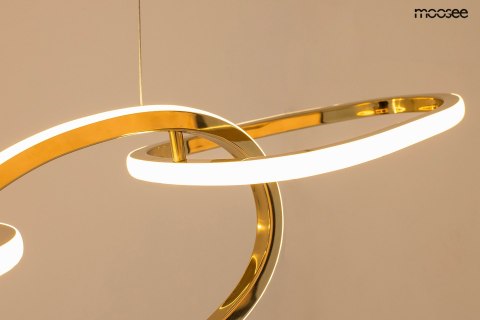 Moosee MOOSEE lampa wisząca JAZZ 6 złota