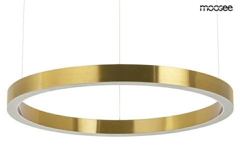 Moosee MOOSEE lampa wisząca RING 80 złota