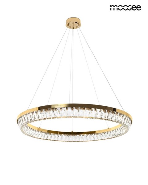 Moosee MOOSEE lampa wisząca SAVOY 100 złota