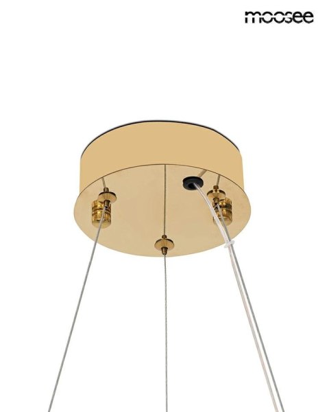 Moosee MOOSEE lampa wisząca SAVOY 80 złota