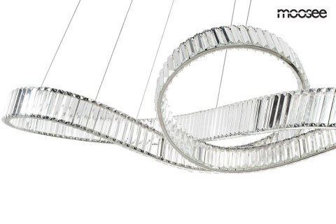 Moosee MOOSEE lampa wisząca WAVE 160B chrom
