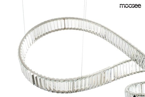 Moosee MOOSEE lampa wisząca WAVE 160B chrom