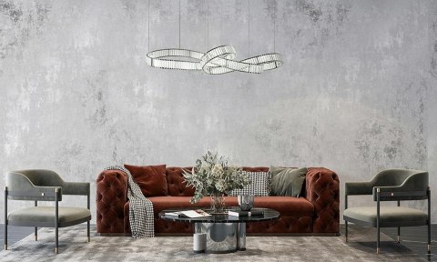 Moosee MOOSEE lampa wisząca WAVE 160B chrom