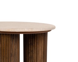 MaMaison MaMaison stolik RAGNO 50 marmur / drewno