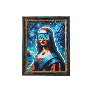 King Home Obraz NEON LISA 80x100 cm