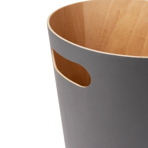 Umbra UMBRA kosz na śmieci WOODROW - charcoal