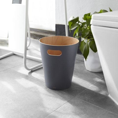 Umbra UMBRA kosz na śmieci WOODROW - charcoal