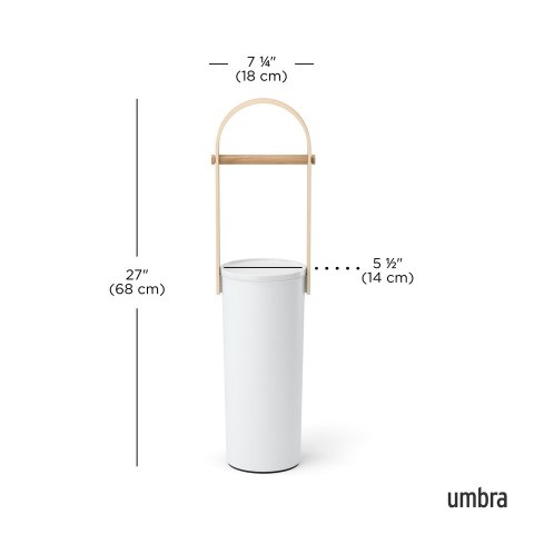 Umbra UMBRA stojak na papier toaletowy BELLWOOD biały/naturalny