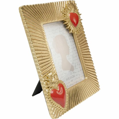 Kare Design KARE ramka na zdjęcia FLAMING HEART DUE 10x15 cm