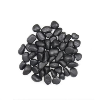 King Home Kamień OTOCZAK 2-3 cm 2 kg polerowany czarny
