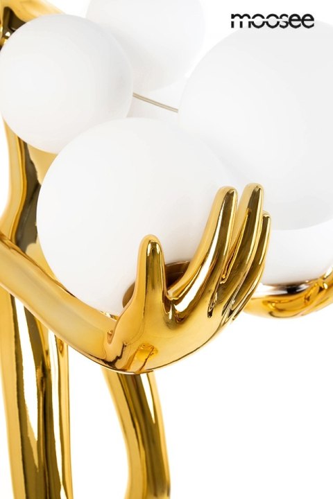 Moosee MOOSEE lampa podłogowa HUMAN GOLD PREMIUM