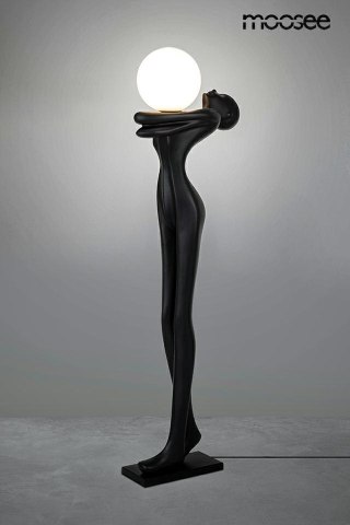 Moosee MOOSEE lampa podłogowa HUMAN MOON - włókno szklane, szkło