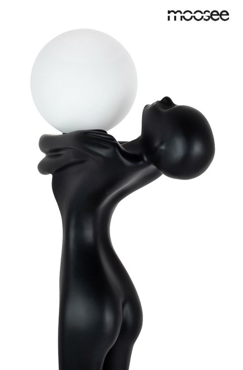 Moosee MOOSEE lampa podłogowa HUMAN MOON - włókno szklane, szkło