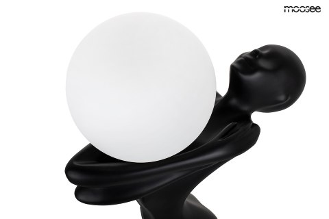 Moosee MOOSEE lampa podłogowa HUMAN MOON - włókno szklane, szkło