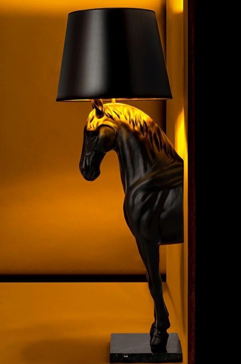 Moosee MOOSEE lampa podłogowa KOŃ HORSE STAND S czarna - włókno szklane