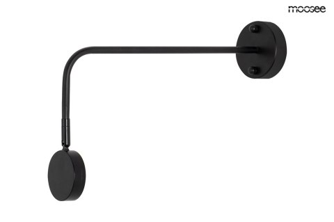 Moosee MOOSEE lampa ścienna AXEL czarna