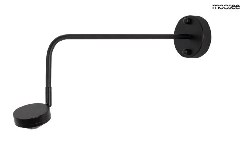 Moosee MOOSEE lampa ścienna AXEL czarna