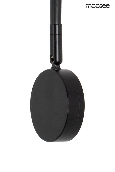 Moosee MOOSEE lampa ścienna AXEL czarna