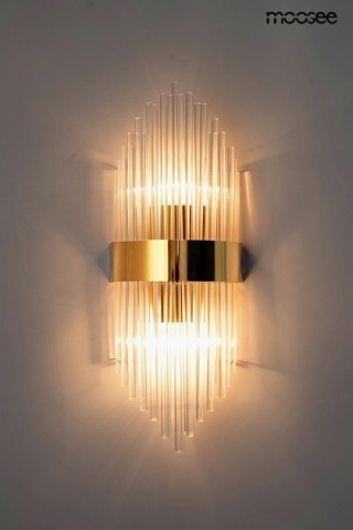 Moosee MOOSEE lampa ścienna FLORENS S złota