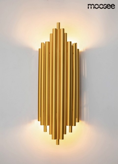 Moosee MOOSEE lampa ścienna HARMONIC złota