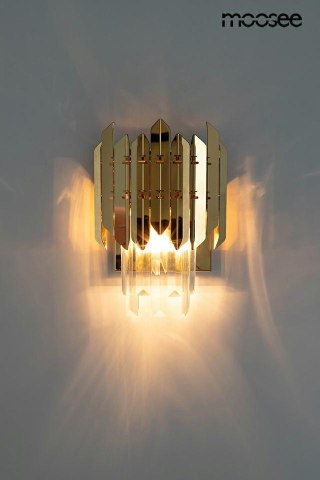 Moosee MOOSEE lampa ścienna MAJESTIC złota