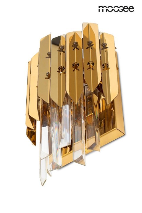 Moosee MOOSEE lampa ścienna MAJESTIC złota
