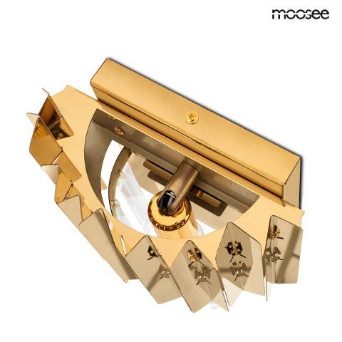 Moosee MOOSEE lampa ścienna MAJESTIC złota