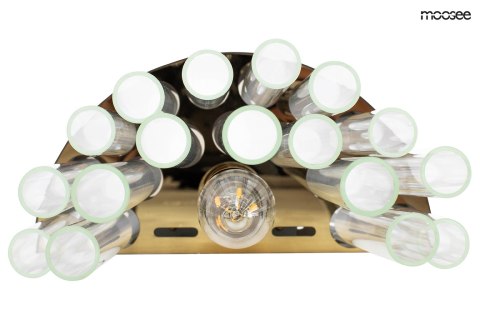 Moosee MOOSEE lampa ścienna PORTOFINO złota