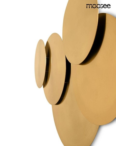 Moosee MOOSEE lampa ścienna SCUDO złota