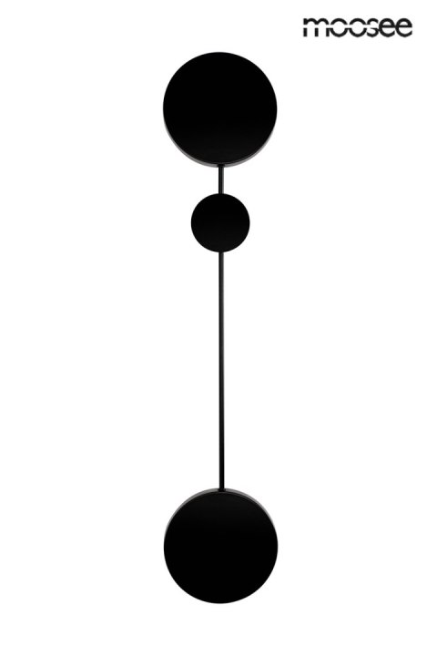 Moosee MOOSEE lampa ścienna SHADOW 2 czarna