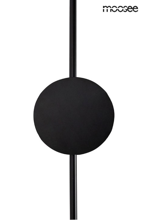 Moosee MOOSEE lampa ścienna SHADOW 2 czarna