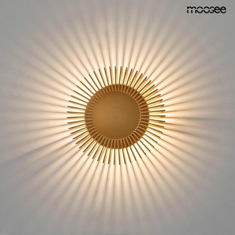 Moosee MOOSEE lampa ścienna SUNNY złota