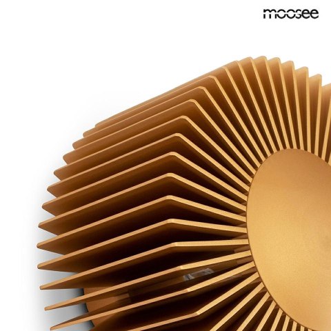 Moosee MOOSEE lampa ścienna SUNNY złota