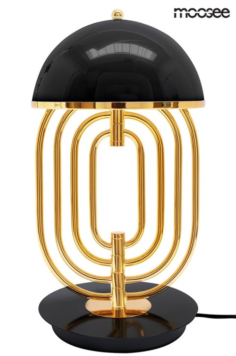 Moosee MOOSEE lampa stołowa BOTTEGA złota / czarna