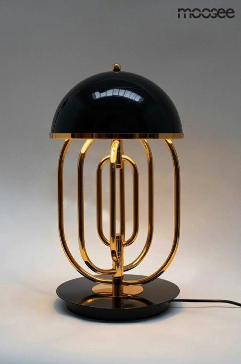 Moosee MOOSEE lampa stołowa BOTTEGA złota / czarna