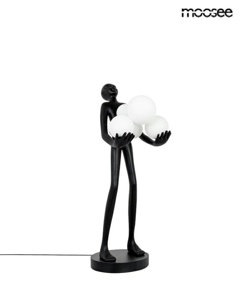 Moosee MOOSEE lampa stołowa HUMAN PREMIUM czarna