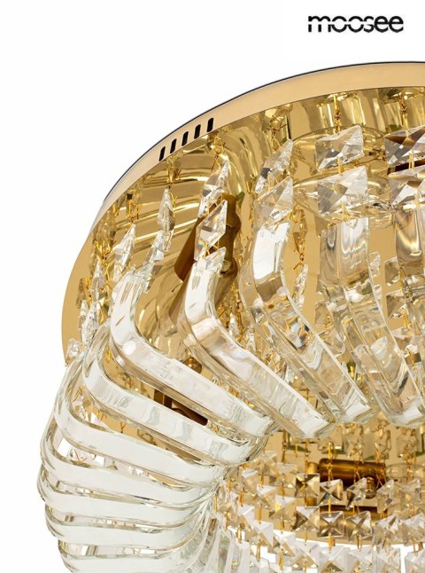Moosee MOOSEE lampa sufitowa / plafon BALUNA 80 złota