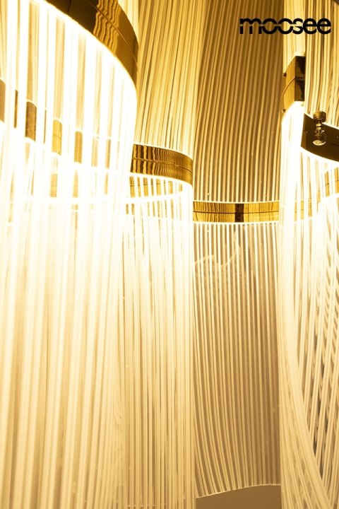 Moosee MOOSEE lampa sufitowa / plafon FIREFLY 180 złota