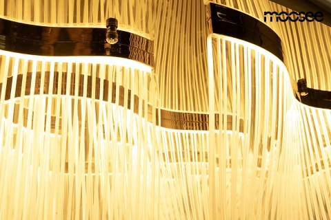 Moosee MOOSEE lampa sufitowa / plafon FIREFLY 180 złota